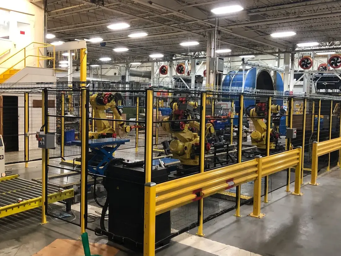 Midwest engineer on-site commissioning a control system